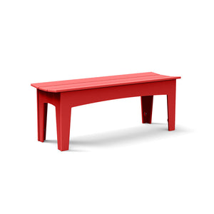 Alfresco Bench Benches Loll Designs Medium: 47" Width Apple Red 