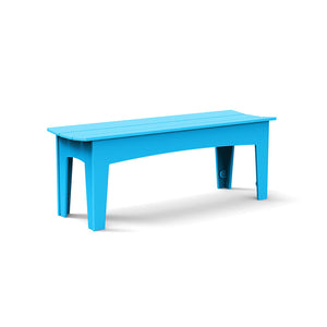 Alfresco Bench Benches Loll Designs Medium: 47" Width Sky Blue 