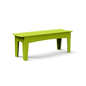 Alfresco Bench Benches Loll Designs Medium: 47" Width Leaf Green 