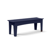 Alfresco Bench Benches Loll Designs Medium: 47" Width Navy Blue 