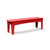 Alfresco Bench Benches Loll Designs Large: 58" Width Apple Red 