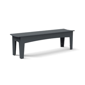 Alfresco Bench Benches Loll Designs Large: 58" Width Charcoal Grey 