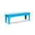 Alfresco Bench Benches Loll Designs Large: 58" Width Sky Blue 