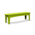 Alfresco Bench Benches Loll Designs Large: 58" Width Leaf Green 