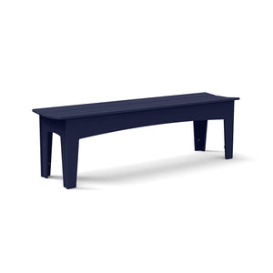 Alfresco Bench Benches Loll Designs Large: 58" Width Navy Blue 