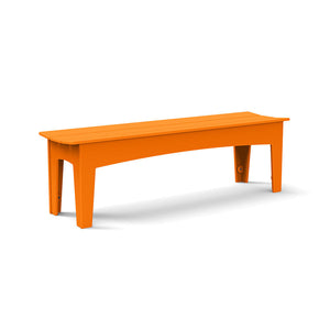 Alfresco Bench Benches Loll Designs Large: 58" Width Sunset Orange 