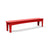 Alfresco Bench Benches Loll Designs XXLarge: 81" Width Apple Red 