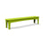 Alfresco Bench Benches Loll Designs XXLarge: 81" Width Leaf Green 