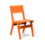 Alfresco Dining Chair Dining Chair Loll Designs Solid Sunset Orange 