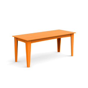 Alfresco Dining Table Dining Tables Loll Designs 72 inch Width Sunset Orange 