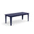 Alfresco Dining Table Dining Tables Loll Designs 82 inch Width Navy Blue 