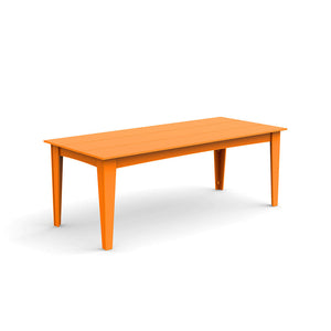 Alfresco Dining Table Dining Tables Loll Designs 82 inch Width Sunset Orange 