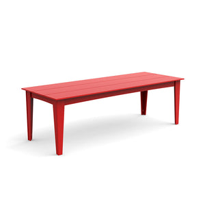 Alfresco Dining Table Dining Tables Loll Designs 95 inch Width Apple Red 