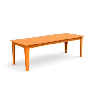 Alfresco Dining Table Dining Tables Loll Designs 95 inch Width Sunset Orange 