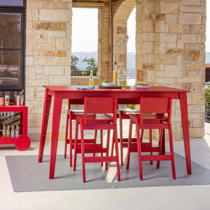 Alfresco Rectangular Bar & Counter Table Dining Tables Loll Designs 