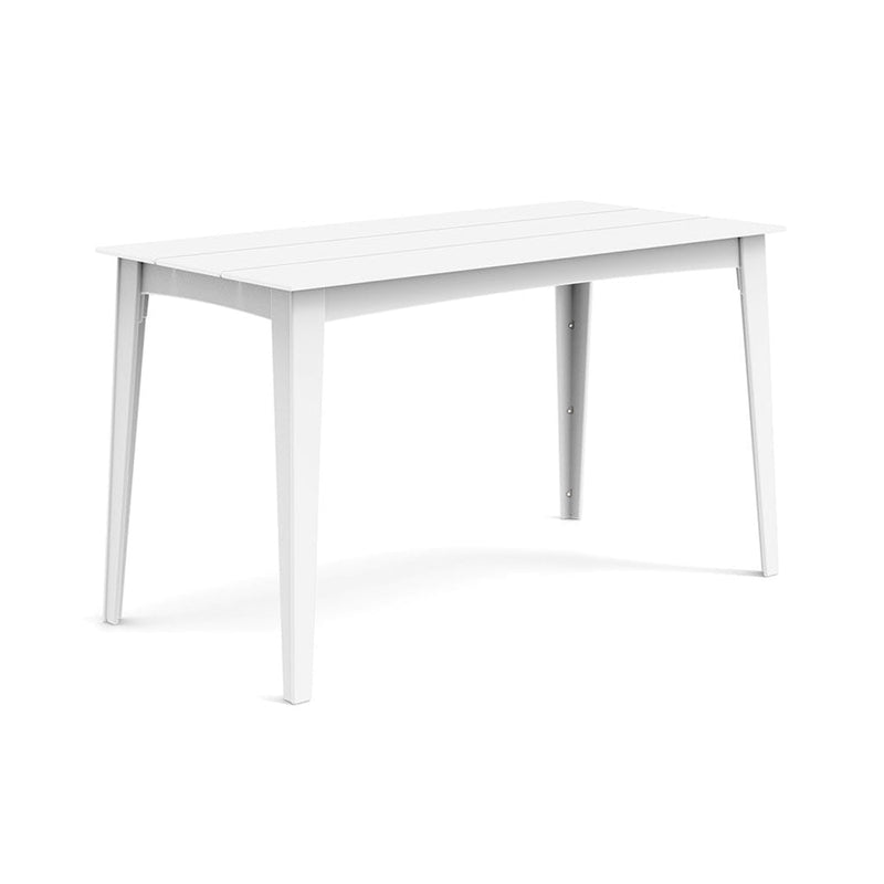 Alfresco Rectangular Bar & Counter Table Dining Tables Loll Designs Bar Height Cloud White 
