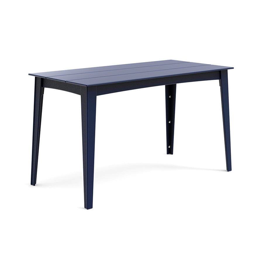 Alfresco Rectangular Bar &amp; Counter Table Dining Tables Loll Designs Bar Height Navy Blue 