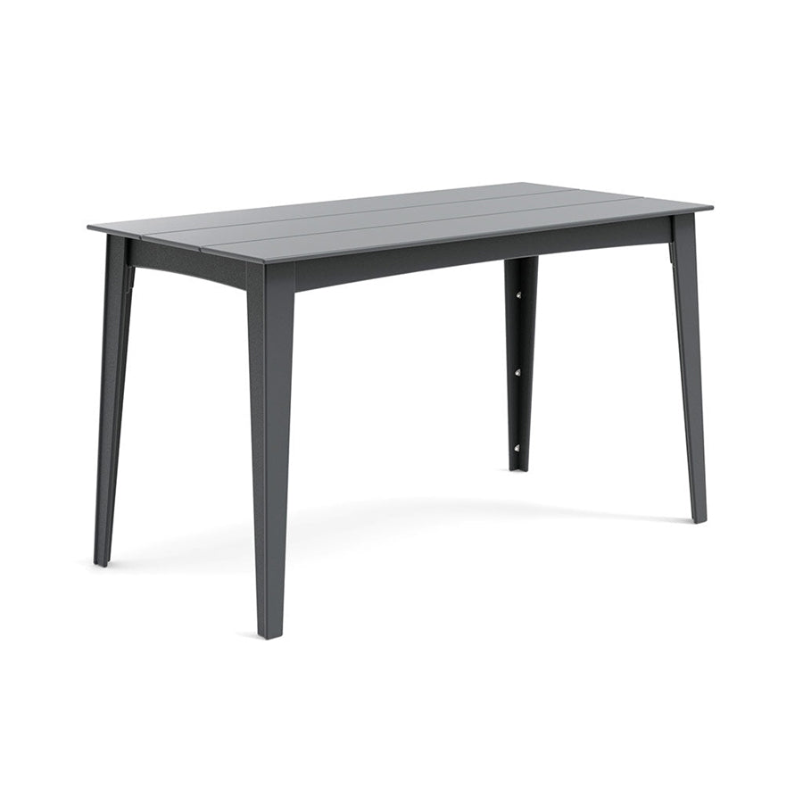 Alfresco Rectangular Bar &amp; Counter Table Dining Tables Loll Designs Bar Height Charcoal Grey 