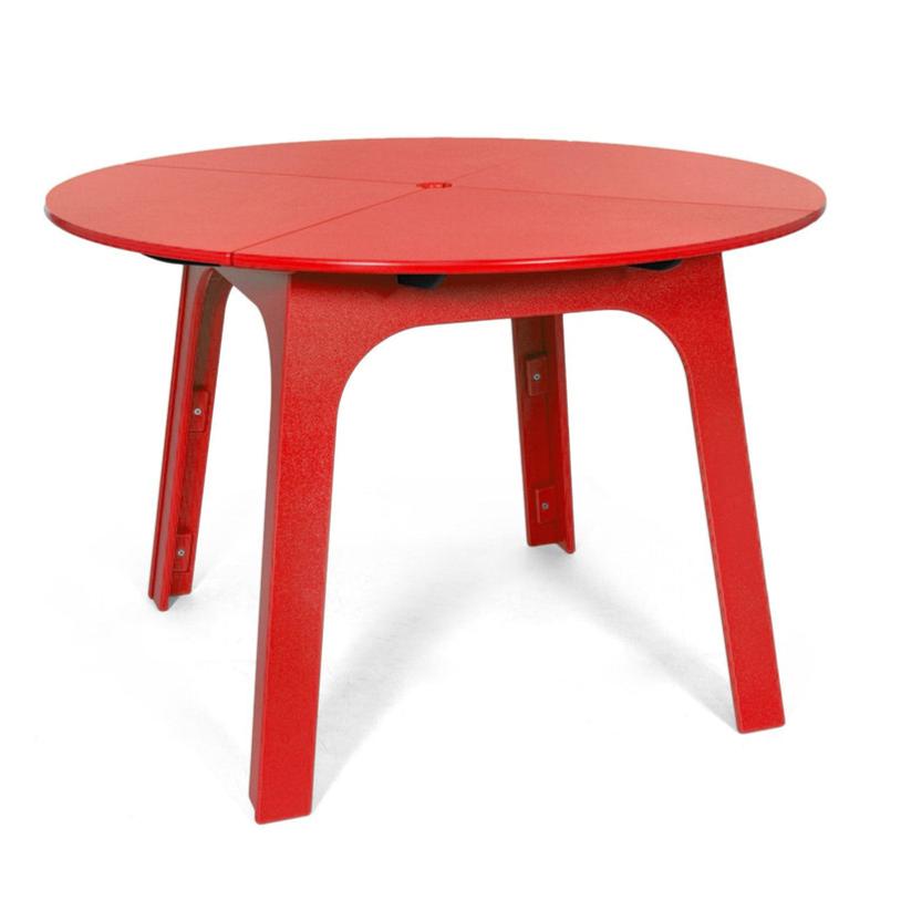 Alfresco Round Table Dining Tables Loll Designs Apple Red 