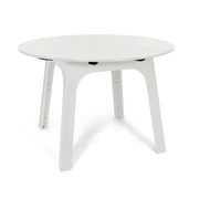 Alfresco Round Table Dining Tables Loll Designs Cloud White 