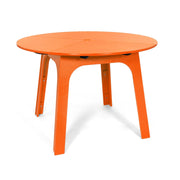 Alfresco Round Table Dining Tables Loll Designs Sunset Orange 