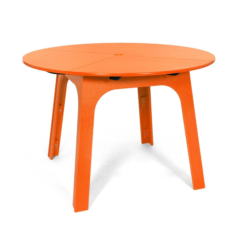 Alfresco Round Table Dining Tables Loll Designs Sunset Orange 