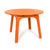 Alfresco Round Table Dining Tables Loll Designs Sunset Orange 