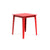 Alfresco Square Bar & Counter Table Dining Tables Loll Designs Bar Height Apple Red 