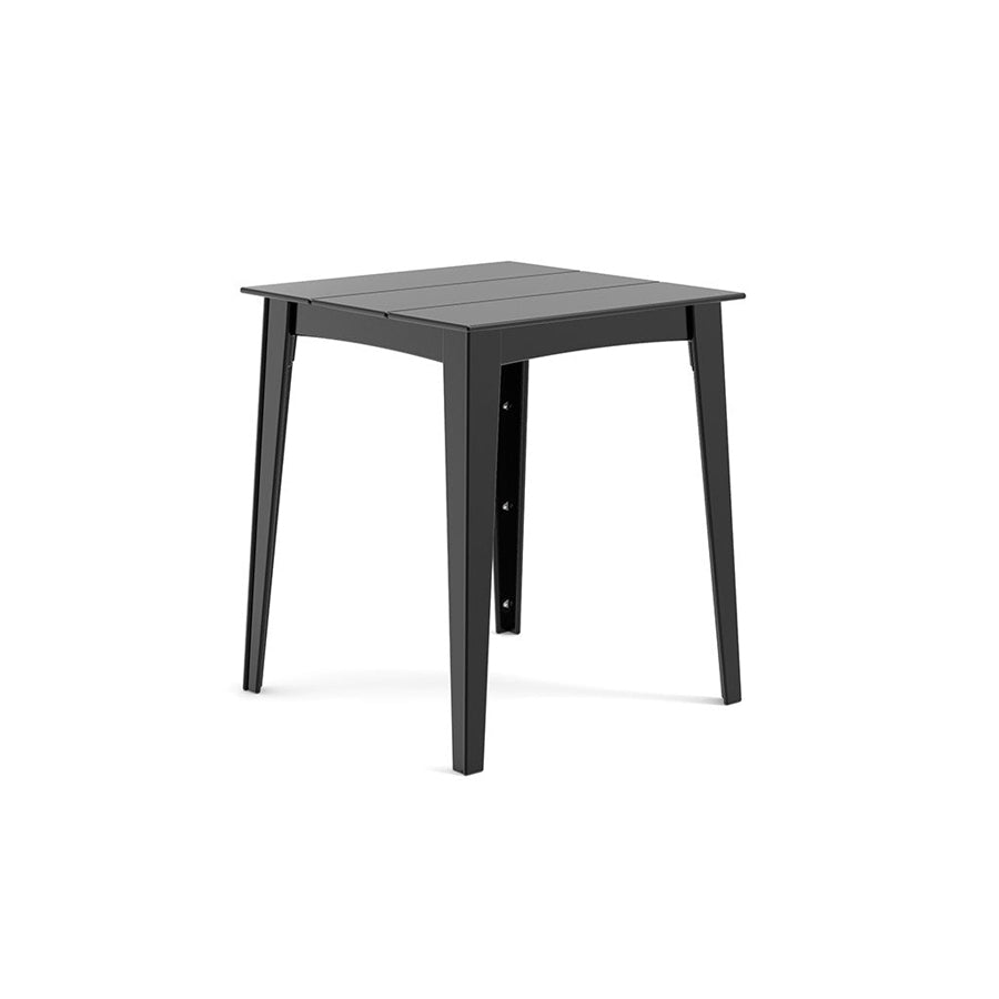 Alfresco Square Bar &amp; Counter Table Dining Tables Loll Designs Bar Height Black 