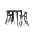 Alfresco Square Bar & Counter Table Dining Tables Loll Designs 