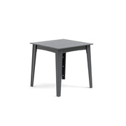 Alfresco Square Bar & Counter Table Dining Tables Loll Designs Counter Height Charcoal Grey 