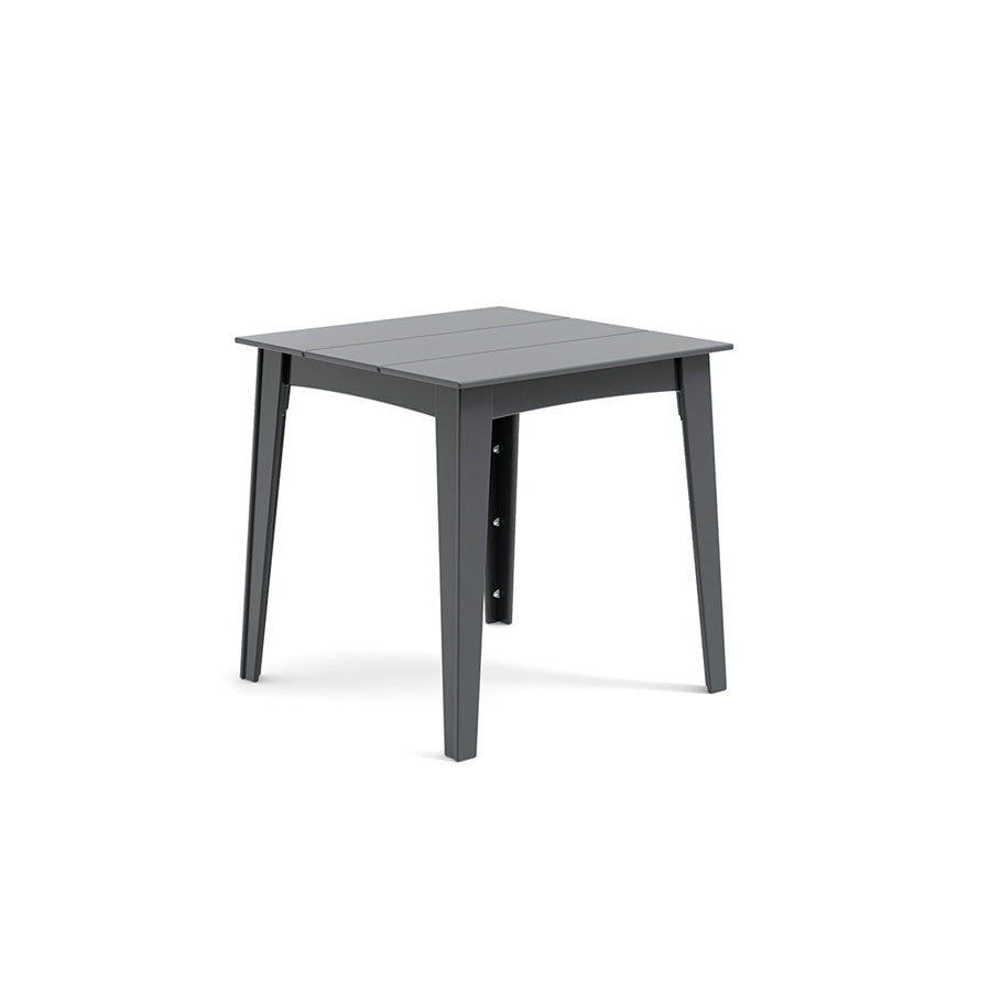 Alfresco Square Bar &amp; Counter Table Dining Tables Loll Designs Counter Height Charcoal Grey 