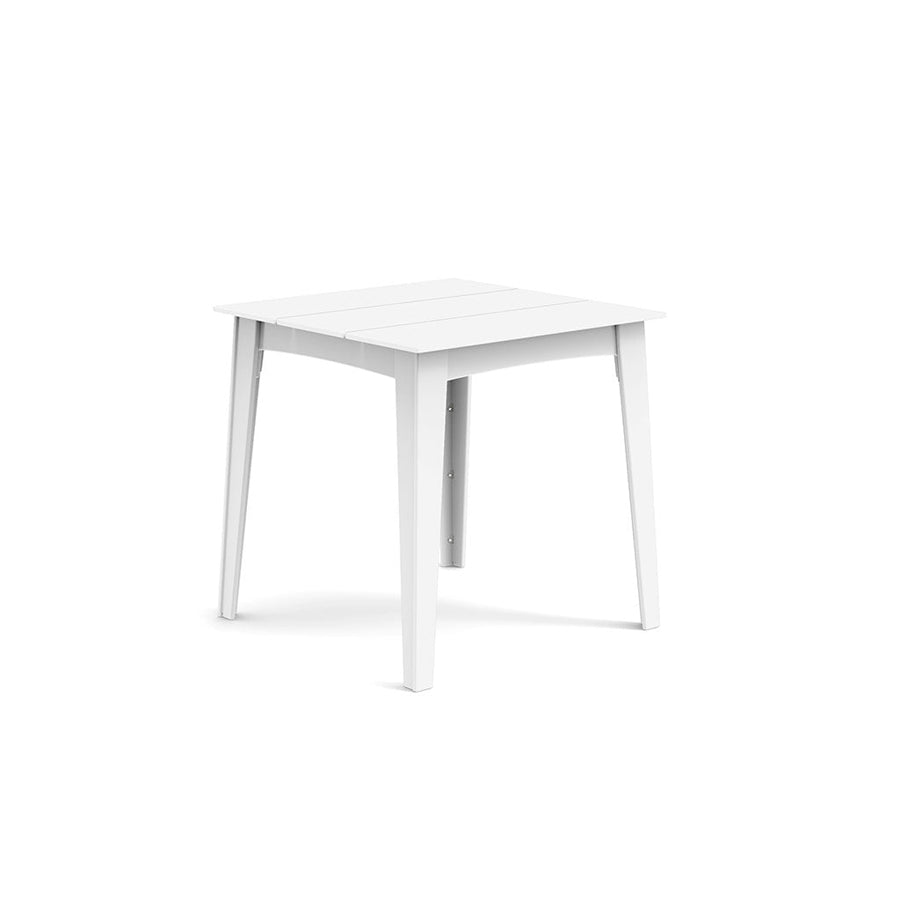 Alfresco Square Bar &amp; Counter Table Dining Tables Loll Designs Counter Height Cloud White 