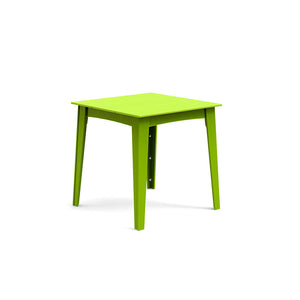 Alfresco Square Bar & Counter Table Dining Tables Loll Designs Counter Height Leaf Green 