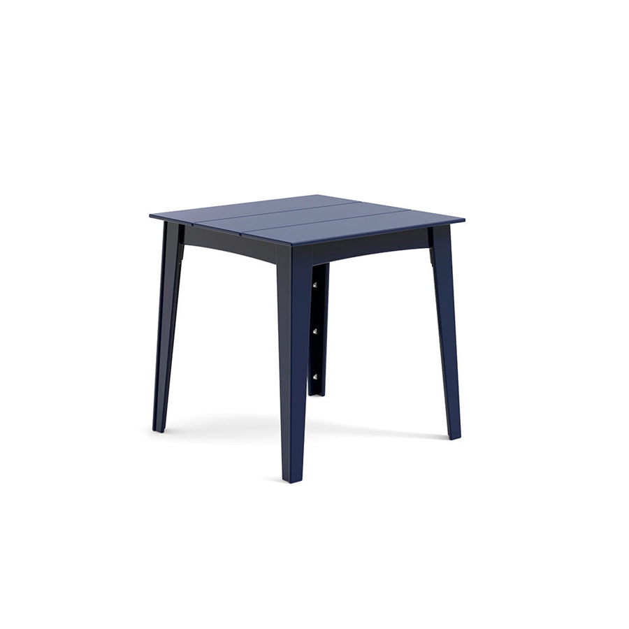 Alfresco Square Bar &amp; Counter Table Dining Tables Loll Designs Counter Height Navy Blue 