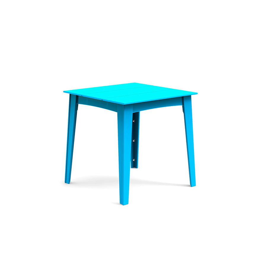Alfresco Square Bar &amp; Counter Table Dining Tables Loll Designs Counter Height Sky Blue 