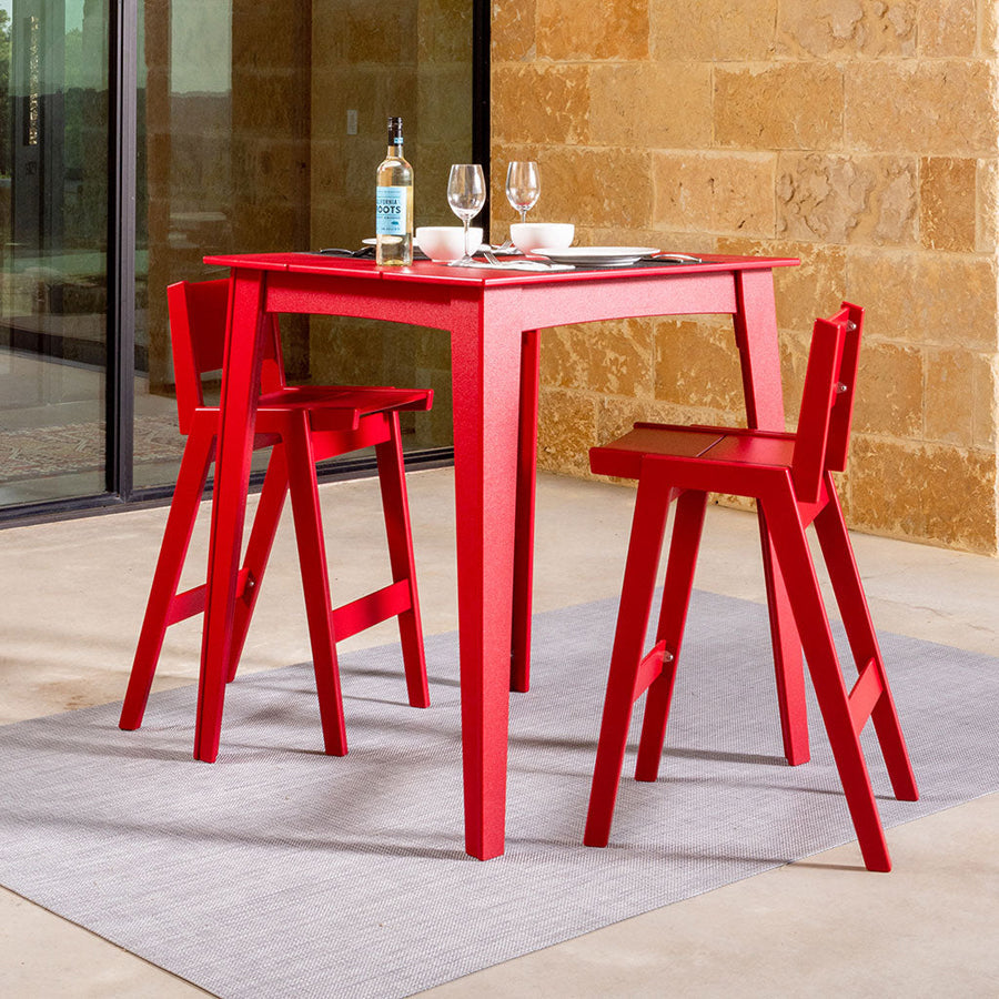 Alfresco Square Bar &amp; Counter Table Dining Tables Loll Designs 