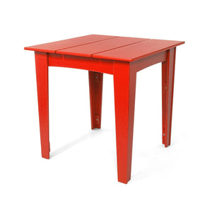 Alfresco Square Table Dining Tables Loll Designs 30 inch Width Apple Red 