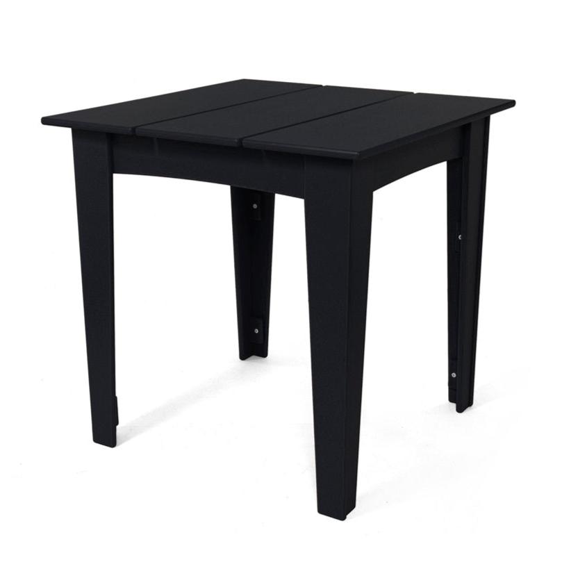 Alfresco Square Table Dining Tables Loll Designs 30 inch Width Black 