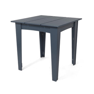 Alfresco Square Table Dining Tables Loll Designs 30 inch Width Charcoal Grey 