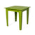 Alfresco Square Table Dining Tables Loll Designs 30 inch Width Leaf Green 