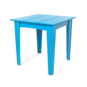 Alfresco Square Table Dining Tables Loll Designs 30 inch Width Sky Blue 