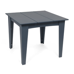 Alfresco Square Table Dining Tables Loll Designs 36 inch Width Charcoal Grey 