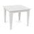 Alfresco Square Table Dining Tables Loll Designs 36 inch Width Cloud White 