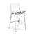 Alfresco Stool Stools Loll Designs Bar Height Cloud White 