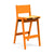 Alfresco Stool Stools Loll Designs Bar Height Sunset Orange 