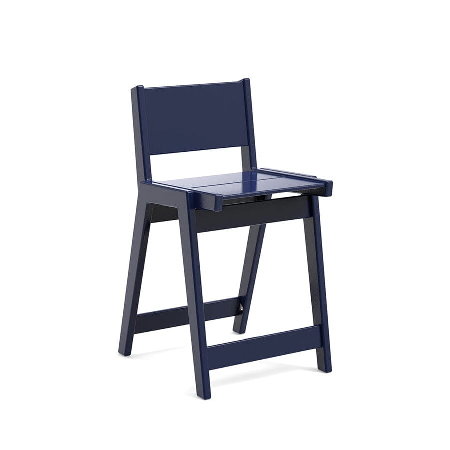 Alfresco Stool Stools Loll Designs Counter Height Navy Blue 