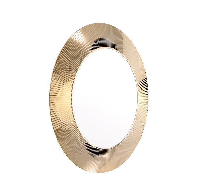 All Saints Metallic Mirror mirror Kartell Galvanized 24K Gold Leaf +$1930.00 