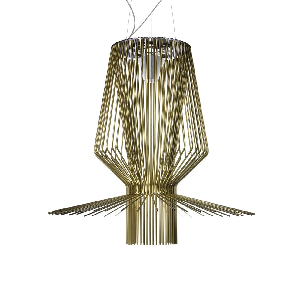 Allegro Suspension Lamps suspension lamps Foscarini Assai halogen: gold - 193&quot; cord length 