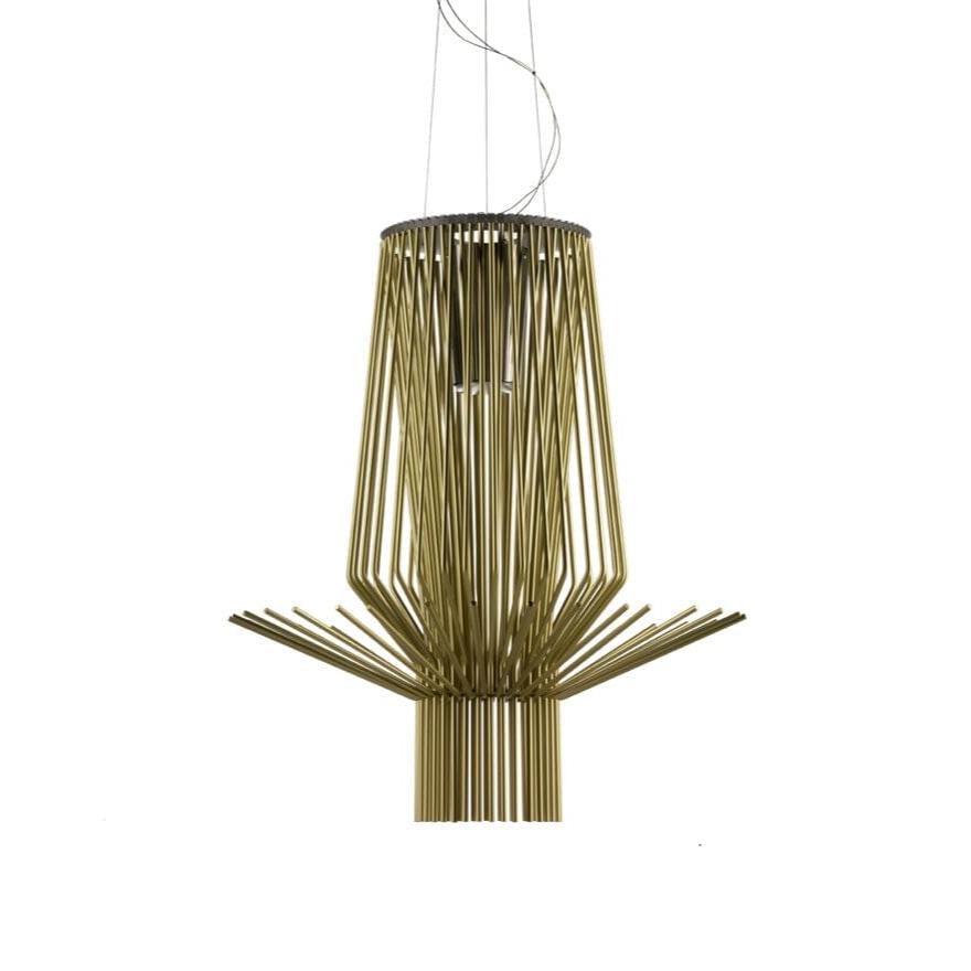 Allegretto Suspension Lamps suspension lamps Foscarini Allegretto Assai - gold - 133&quot; cord length 